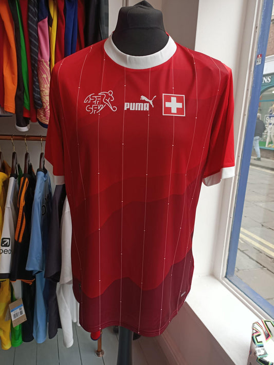 Switzerland 2024 Home shirt BNWT (Large)