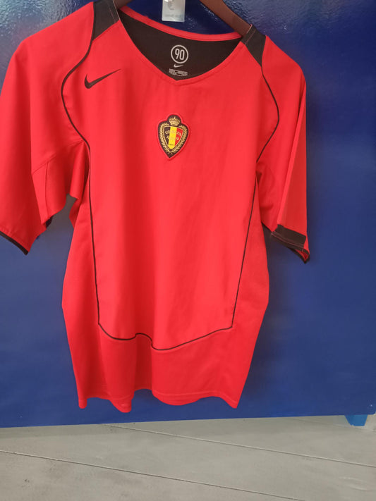 Belgium 2004 Home Shirt (Small)