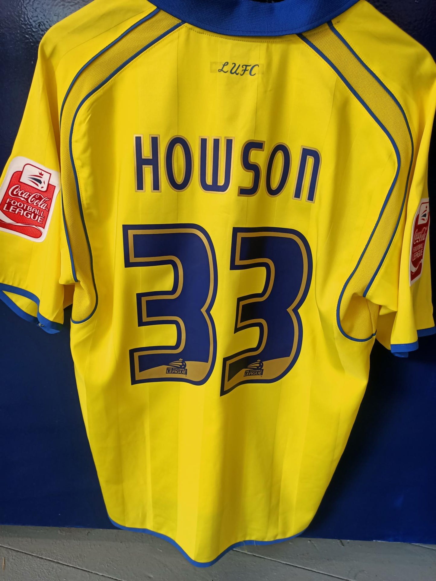 Leeds United 2006/2007 Away Howson (Medium)